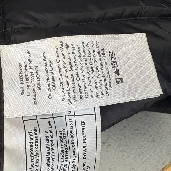 Eddie Bauer Puffer Jacket Women’s Plus Size 1X Black Down EB650 Hiking Outdoors - Picture 6 of 10